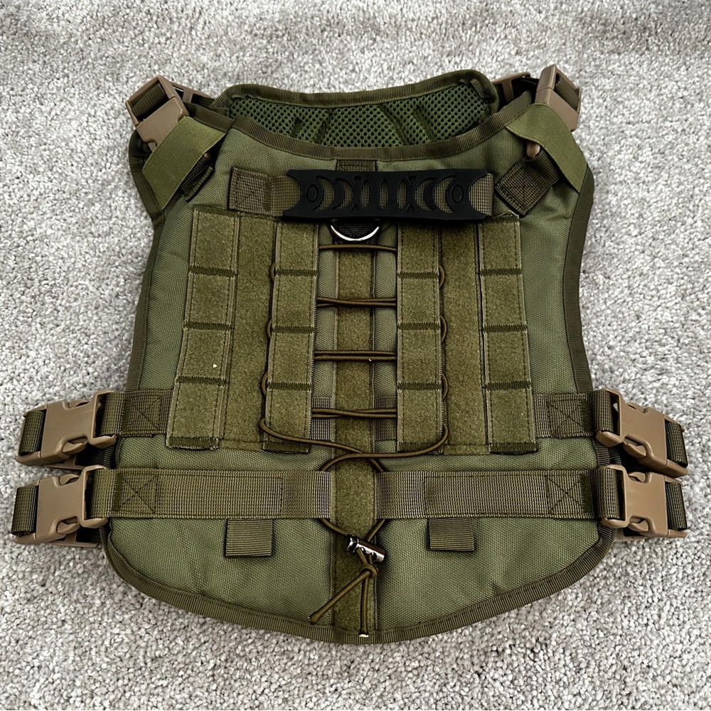 Camouflage dog harness size M